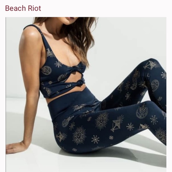 Beach Riot matching set. Legging/S. Top/M - Picture 2 of 5